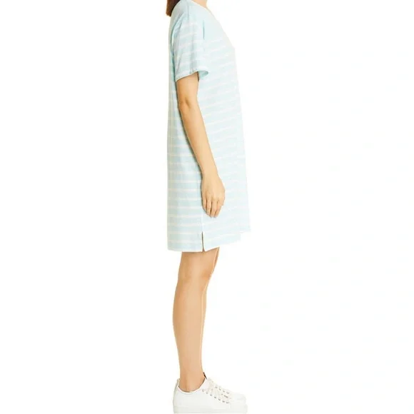 🔥🔥🔥NEW La Ligne Blue Stripe New Edie Dress - Picture 4 of 6